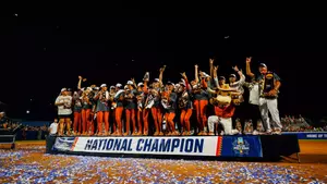 Texas softball 2026 celebration