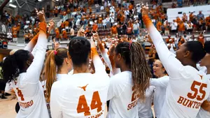 Volleyball Celebration Huddle