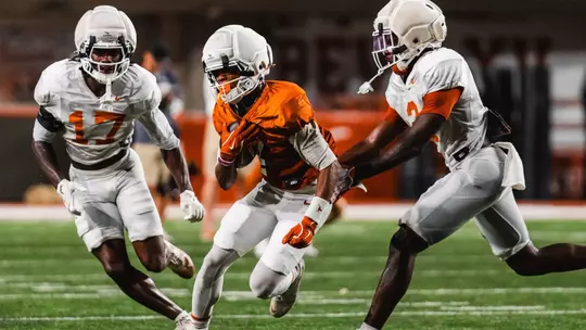Jermaine Bishop Jr. during 2026 fall camp
