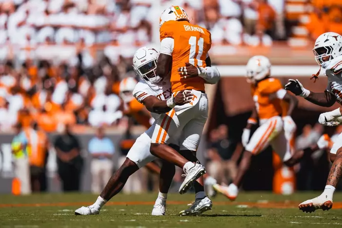 Colin Simmons against Tennessee 2026