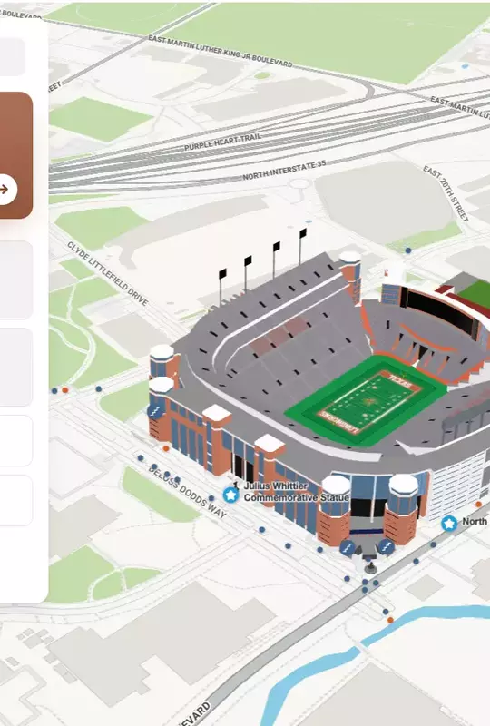 Interactive Fan Map