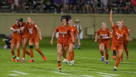 Ava McDonald Goal Celebration at TCU