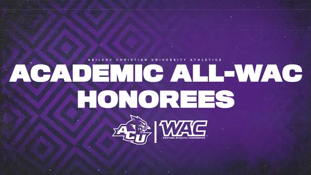 Academic All-WAC Honorees Release