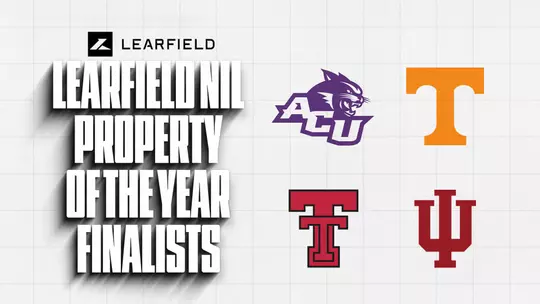 Learfield NIL Property of the Year finalists graphic