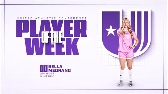 Bella Medrano UAC Goalkeeper of the Week Oct 19, 2026