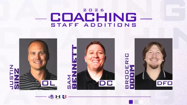 2026 football coaching additions graphic