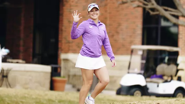 Ryann Honea walks to a hole at the West Texas Classic at Abilene Country Club on March 2, 2026.