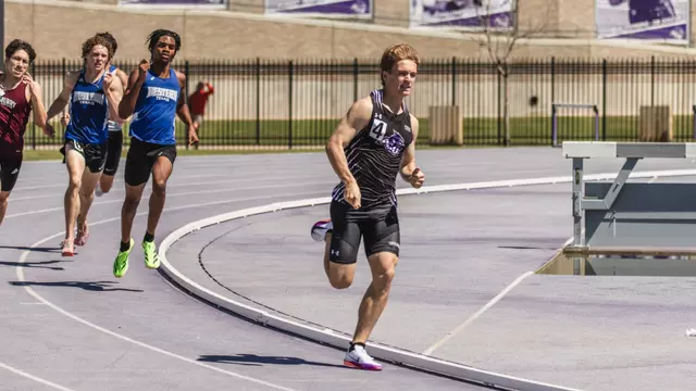 Vincent Luffey runs during the 2026 Wes Kittley Invitational.