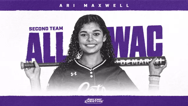 Ari Maxwell All-WAC 2nd Team graphic 2026