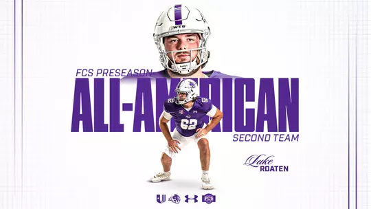 Luke Roaten FCS Stats Perform Preseason All-America graphic