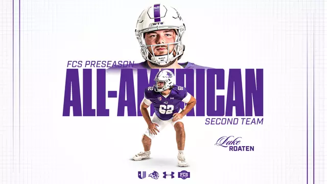Luke Roaten FCS Stats Perform Preseason All-America graphic