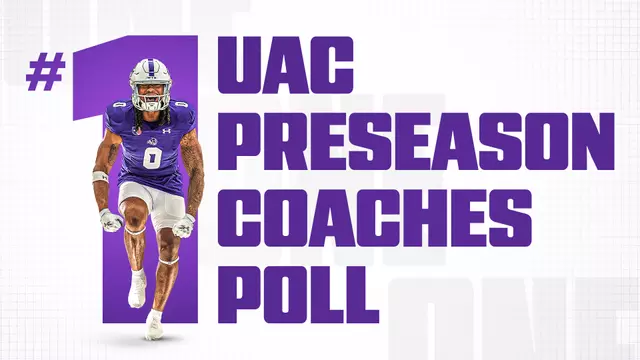 UAC football preseason poll 2026 graphic