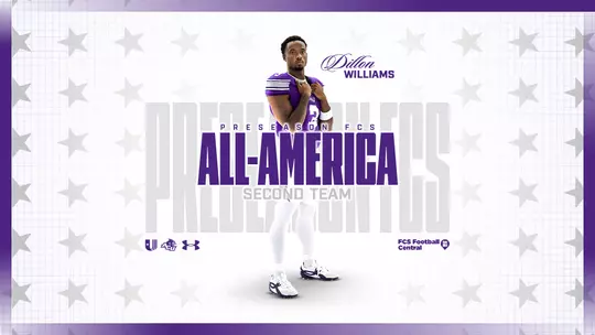 Dillon Williams preseason All-America graphic 2026