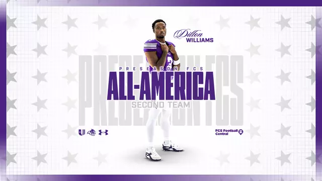 Dillon Williams preseason All-America graphic 2026
