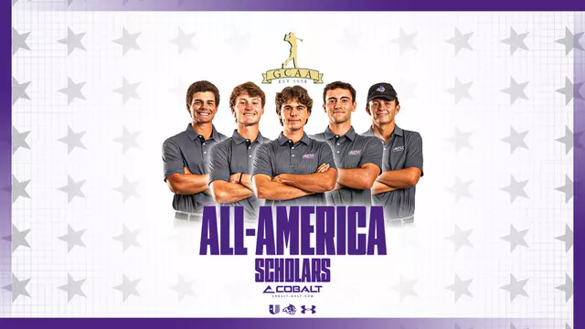 2025-26 Cobalt Golf All-America Scholars Graphic