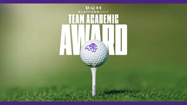 2025-26 PLATFORM Golf Team Academic Award Graphic