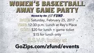 Z-Fund to Host Women’s Basketball Away Game Party in Kent