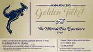 Akron Athletics Launches Golden Ticket Raffle