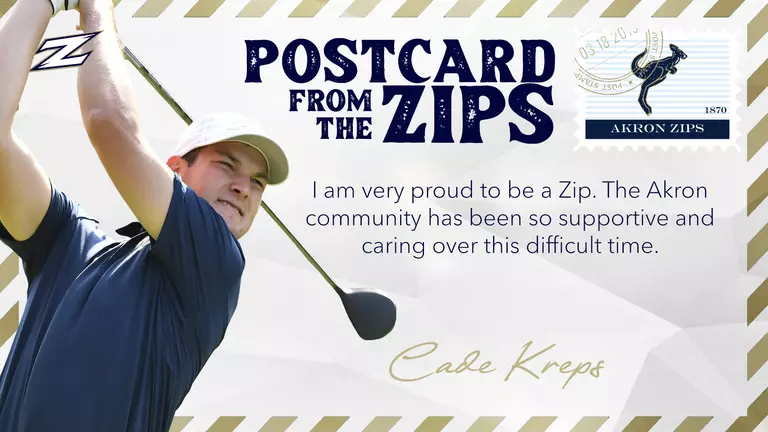 In Their Own Words - Postcard from Cade Kreps