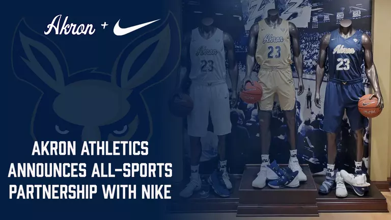 Akron Athletics Announces All-Sports Partnership with NIKE