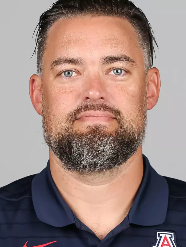 Brennan Carroll, offensive coordinator, offensive line — TUCSON, ARIZ. -- Football roster headshots.
Aug. 4, 2021.
Photo by Lexi Horsey / Arizona Athletics