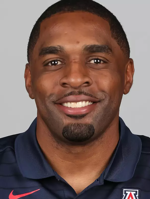 Syndric Steptoe, player and community relations — TUCSON, ARIZ. -- Football roster headshots.
Aug. 4, 2021.
Photo by Lexi Horsey / Arizona Athletics
