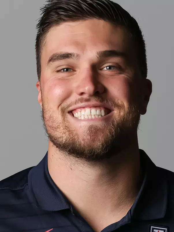 Luke McNitt — TUCSON, ARIZ. -- Football roster headshots.
Aug. 4, 2021.
Photo by Lexi Horsey / Arizona Athletics