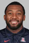 Darren Andrews — TUCSON, ARIZ. -- Football roster headshots.
Aug. 4, 2021.
Photo by Lexi Horsey / Arizona Athletics