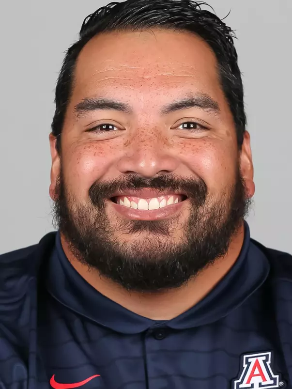 Jordan Paopao, tight ends coach — TUCSON, ARIZ. -- Football roster headshots.
Aug. 4, 2021.
Photo by Lexi Horsey / Arizona Athletics