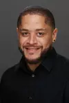 Julian Mills, video coordinator - - TUCSON, ARIZ. â??Womenâ??s basketball 2022-2023 roster headshots.Oct. 12, 2022. Photo by Mike Christy / Arizona Athletics