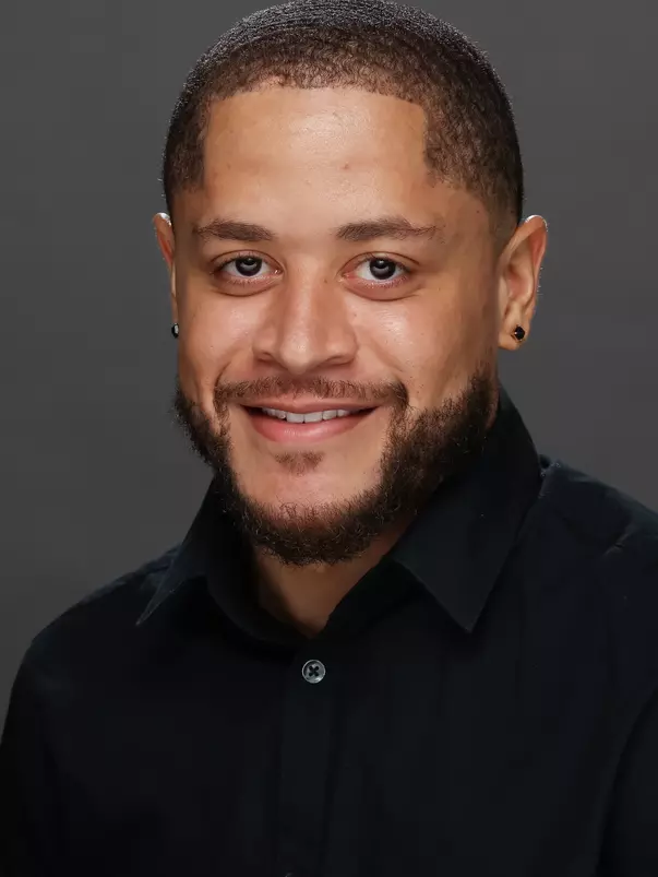 Julian Mills, video coordinator - - TUCSON, ARIZ. â??Womenâ??s basketball 2022-2023 roster headshots.Oct. 12, 2022. Photo by Mike Christy / Arizona Athletics