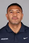 Jason Kaufusi, defensive ends and outside linebackers coach — TUCSON, ARIZ. -- Football newcomer spring headshots.April 2, 2022. Photo by Mike Christy / Arizona Athletics