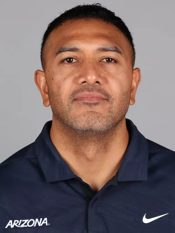 Jason Kaufusi, defensive ends and outside linebackers coach — TUCSON, ARIZ. -- Football newcomer spring headshots.April 2, 2022. Photo by Mike Christy / Arizona Athletics