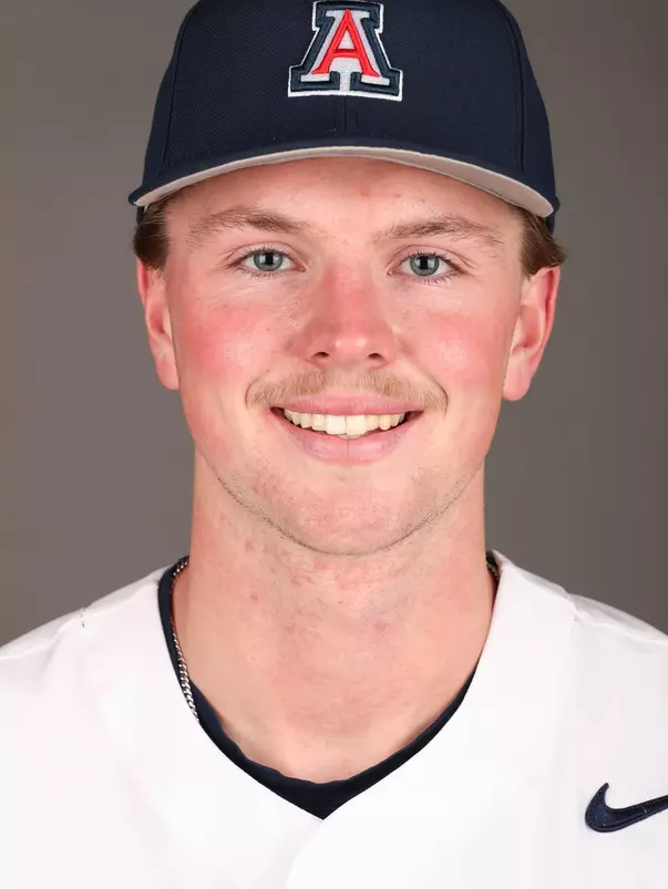 Tommy Splaine (20) - TUCSON, ARIZ. -- Baseball Photo Day at McKale Center.
Jan. 17, 2023.
Photo by Rebecca Sasnett / Arizona Athletics