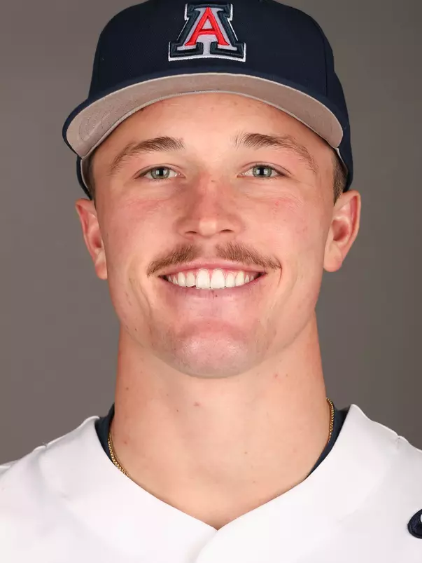 Mac Bingham (7) - TUCSON, ARIZ. -- Baseball Photo Day at McKale Center.
Jan. 17, 2023.
Photo by Rebecca Sasnett / Arizona Athletics