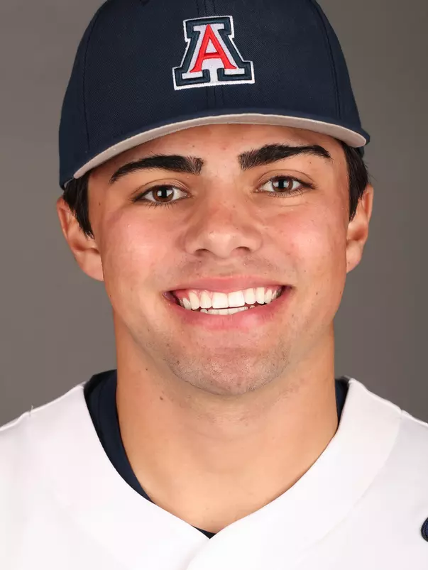 Trevor Schmidt (44) - TUCSON, ARIZ. -- Baseball Photo Day at McKale Center.
Jan. 17, 2023.
Photo by Rebecca Sasnett / Arizona Athletics