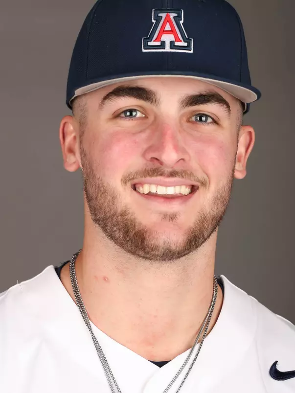 Josh Randall (28) - TUCSON, ARIZ. -- Baseball Photo Day at McKale Center.
Jan. 17, 2023.
Photo by Rebecca Sasnett / Arizona Athletics