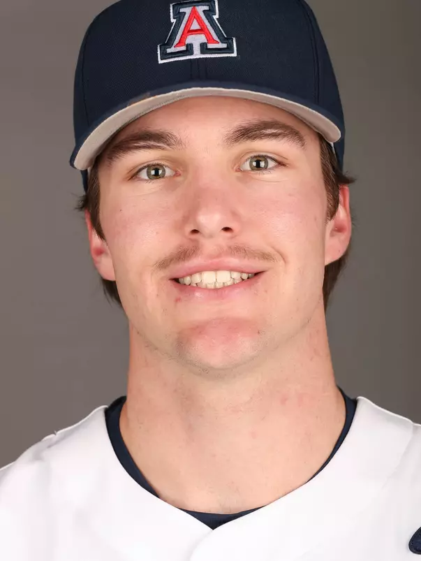 Aiden May (43) - TUCSON, ARIZ. -- Baseball Photo Day at McKale Center.
Jan. 17, 2023.
Photo by Rebecca Sasnett / Arizona Athletics