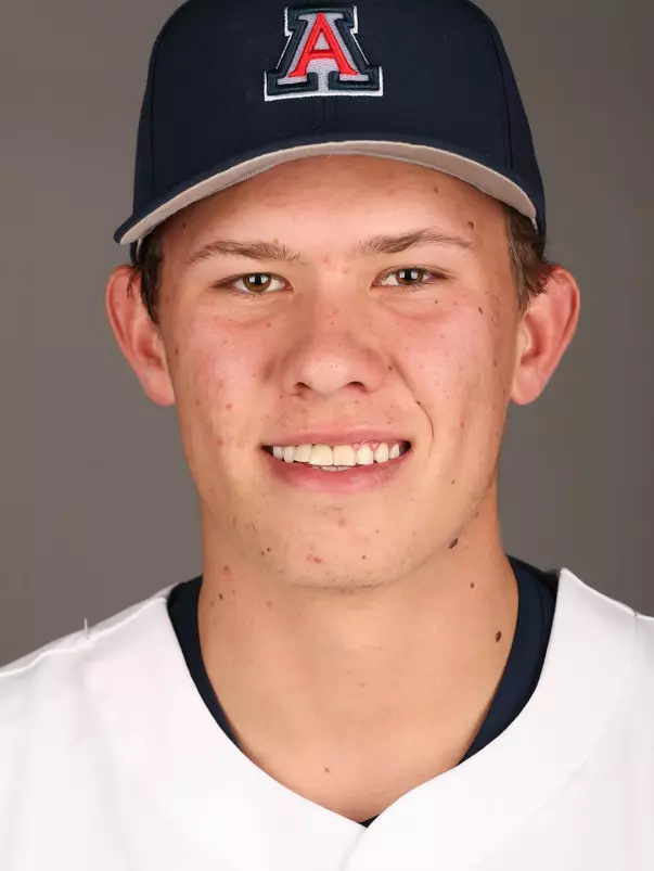 Luke Moeller (17) - TUCSON, ARIZ. -- Baseball Photo Day at McKale Center.
Jan. 17, 2023.
Photo by Rebecca Sasnett / Arizona Athletics