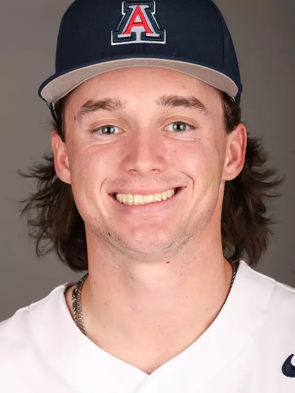 TJ Adams (23) - TUCSON, ARIZ. -- Baseball Photo Day at McKale Center.
Jan. 17, 2023.
Photo by Rebecca Sasnett / Arizona Athletics