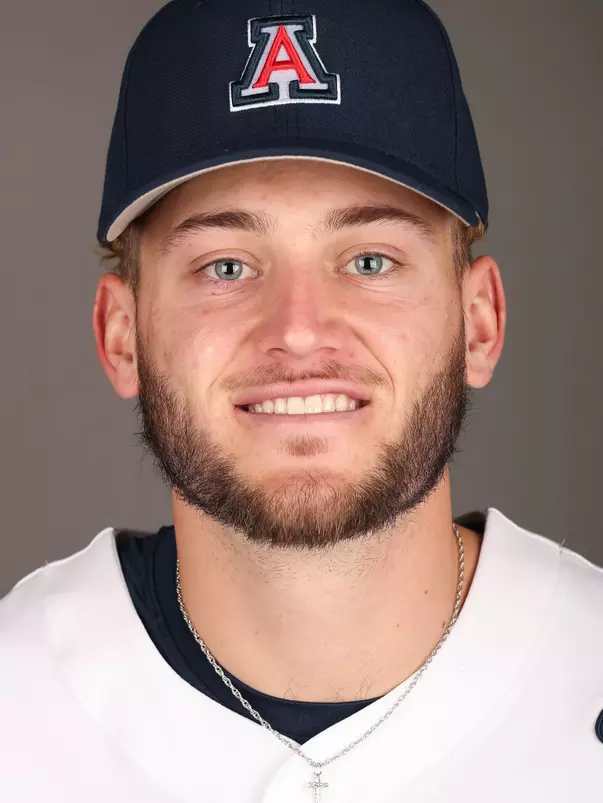 Colton Moore (8) - TUCSON, ARIZ. -- Baseball Photo Day at McKale Center.
Jan. 17, 2023.
Photo by Rebecca Sasnett / Arizona Athletics