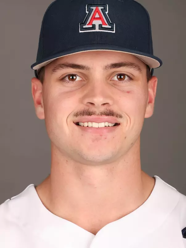 Garen Caulfield (1) - TUCSON, ARIZ. -- Baseball Photo Day at McKale Center.
Jan. 17, 2023.
Photo by Rebecca Sasnett / Arizona Athletics