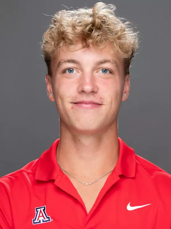 Tiger Christensen - TUCSON, ARIZ. —Men’s Golf Headshots Sept. 1, 2023.
Photo by Madison Farwell / Arizona Athletics