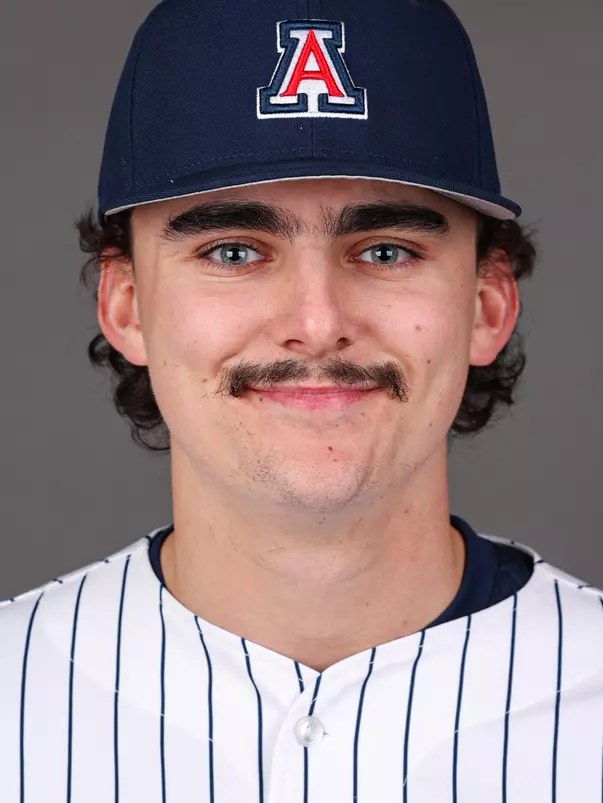 Maddox Mihalakis -TUCSON, ARIZ. -- Baseball Headshots 2024
Jan. 16, 2024.
Photo by Marison Bilagody / Arizona Athletics