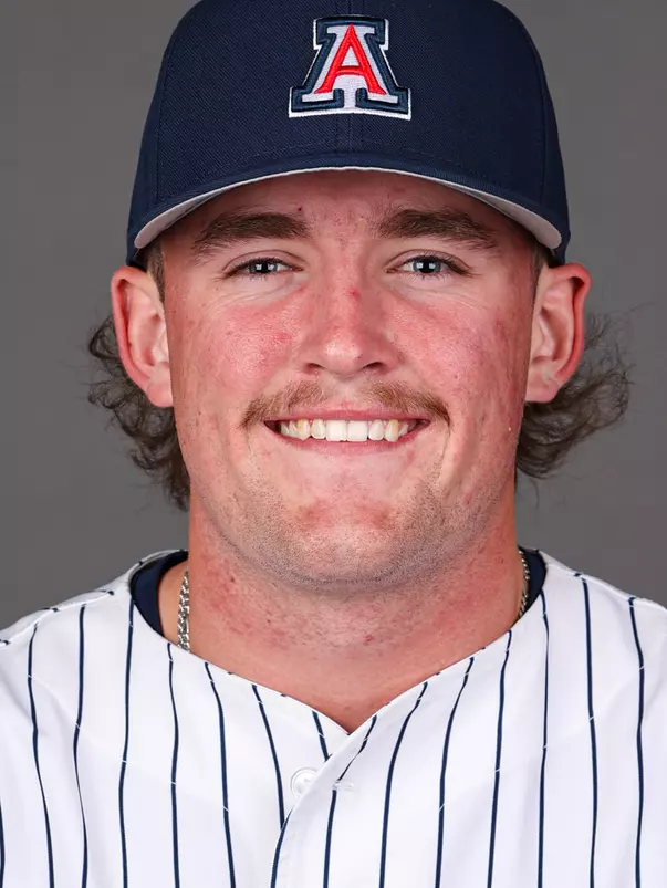 Zach Plasschaert -TUCSON, ARIZ. -- Baseball Headshots 2024
Jan. 16, 2024.
Photo by Marison Bilagody / Arizona Athletics
