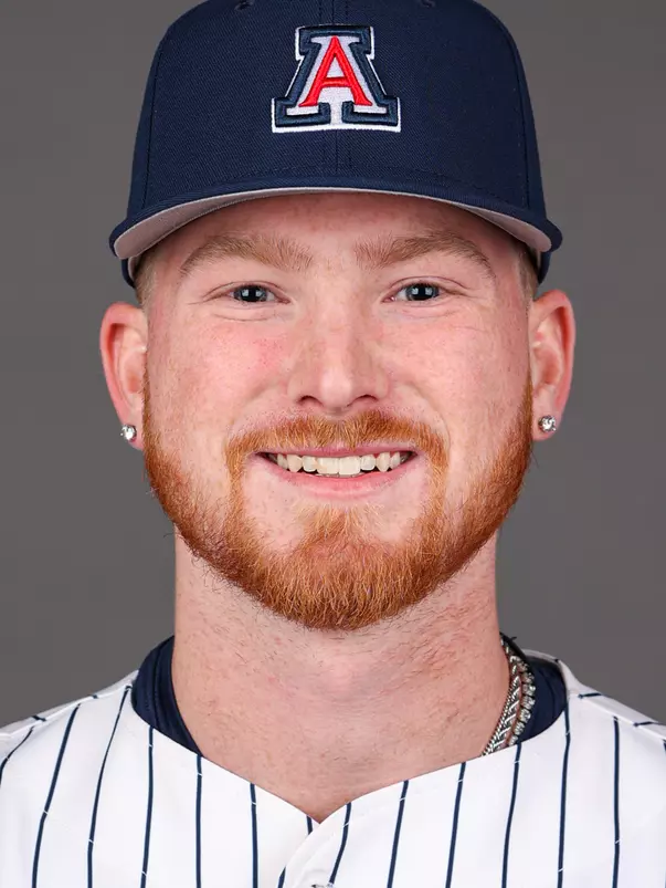 Kyler Heyne -TUCSON, ARIZ. -- Baseball Headshots 2024
Jan. 16, 2024.
Photo by Marison Bilagody / Arizona Athletics
