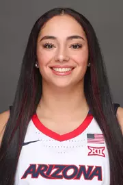 Paulina Paris (23) - TUCSON, ARIZ. -- Women’s Basketball Headshots
Sept. 29, 2024.
Photo by Marison Bilagody / Arizona Athletics