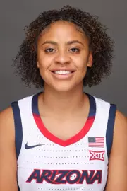 Lauryn Swann (1) - TUCSON, ARIZ. -- Women’s Basketball Headshots
Sept. 29, 2024.
Photo by Marison Bilagody / Arizona Athletics