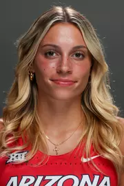 Laina Friedmann - TUCSON, ARIZ. -- Cross Country Headshots at McKale Memorial Center
Aug. 23, 2024.
Photo by Rebecca Sasnett / Arizona Athletics