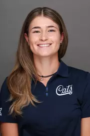 Maria Cabanillas - TUCSON, ARIZ. -- Women’s Golf headshots at McKale Memorial Center
Aug. 22, 2025.
Photo by Rebecca Sasnett / Arizona Athletics